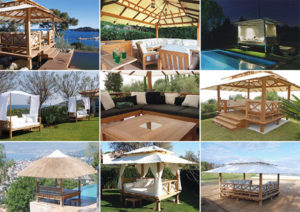 Honeymoon -outdoor daybed - garden sofa - Modern Garden Furniture - Gazebo - outdoor building - outdoor lounge - home exteriors -